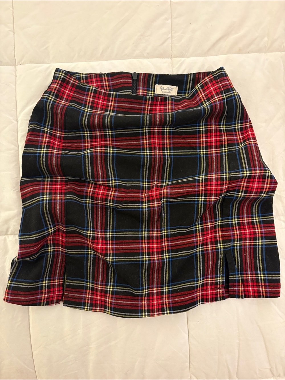 Dark Academia Plaid Mini Skirt X Small Romantic Goth